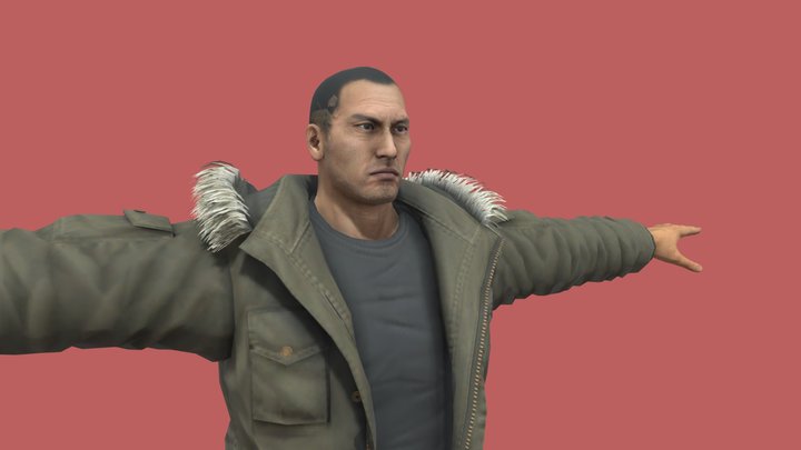 Yakuza 5 - Taiga saejima 3D Model