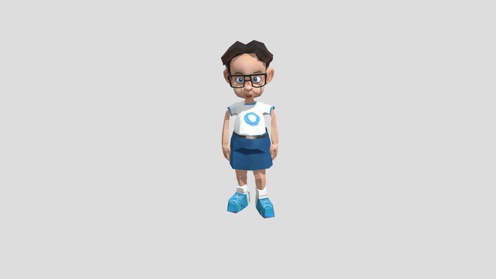 Lucas nickles are doing gangnam style 3D Model