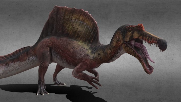 JWA Spinosaurus Aegyptiacus 3D Model