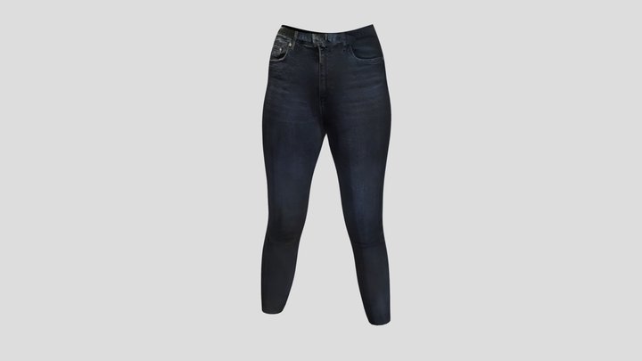Jeans 01 3D Model