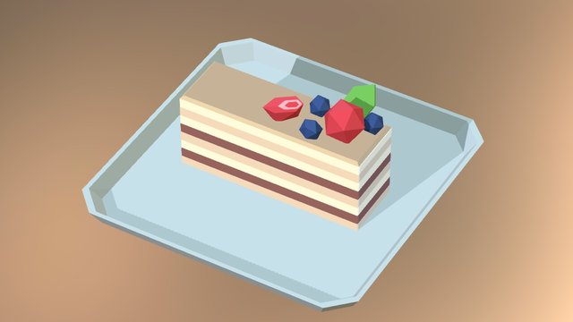 Dessert 3D Model