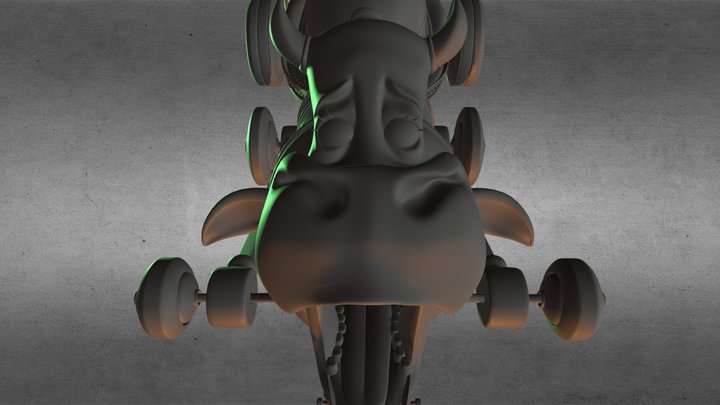 Le Vache'spirateur 3D Model