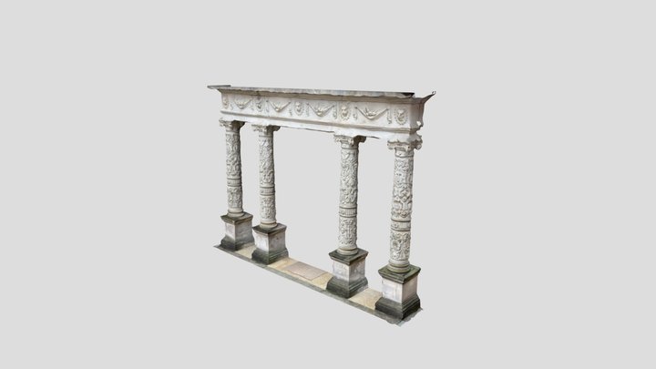 Schloss Muskauer Park 3D Model