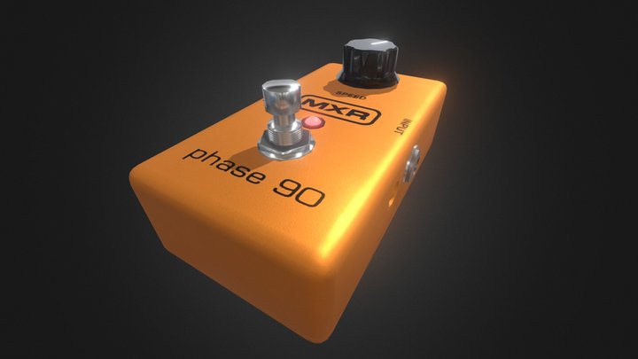 Guitar Pedal Phase90 – Free 3D Model STL