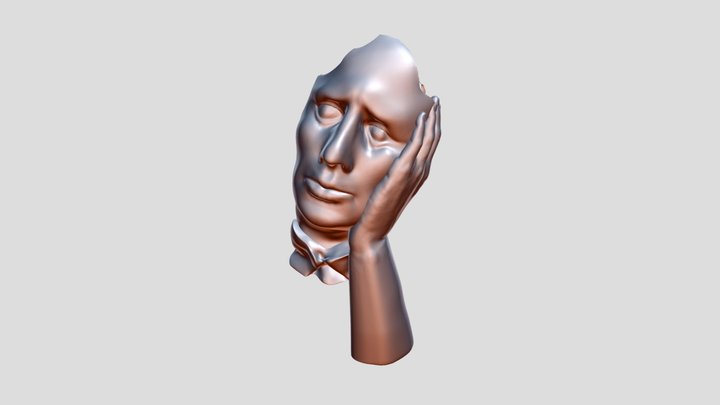 face statue 3D Model