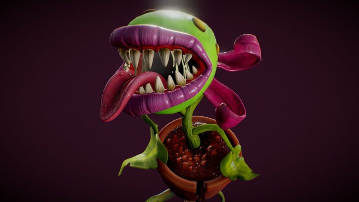 Carnivorous Plant 3D Model