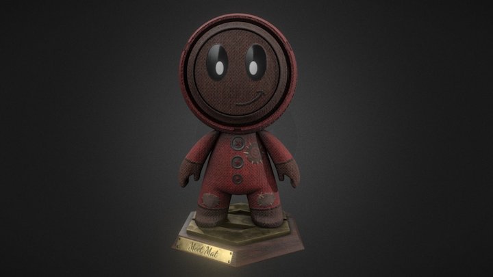 Wooly Meet Mat 3D Model