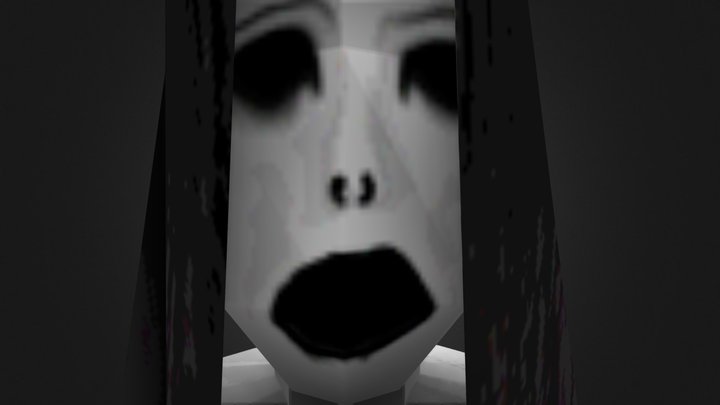 Ghost Girl Slendrina (Oldest) 3D Model