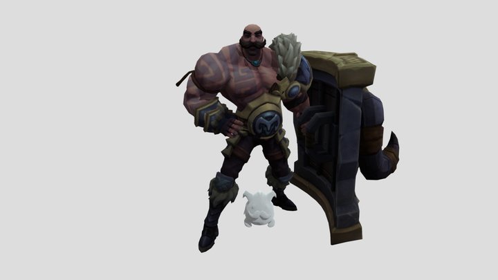 Braum (League of Legends character) 3D Model