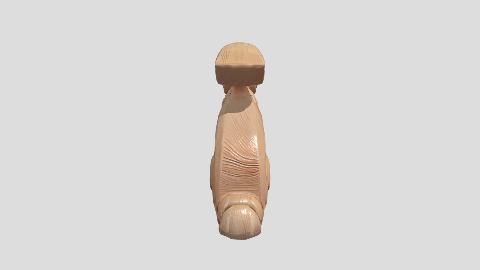 3D Wooden Rabbit – Game, Metaverse - Download Free 3D model by m ...