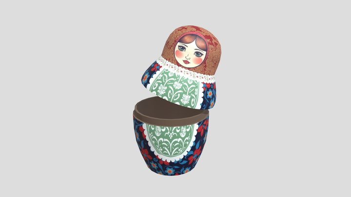 Matryoshka 3D Model