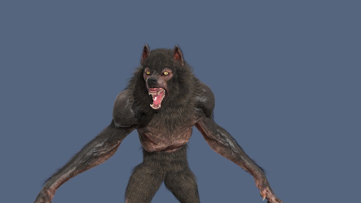 werewolf_real time 3D Model