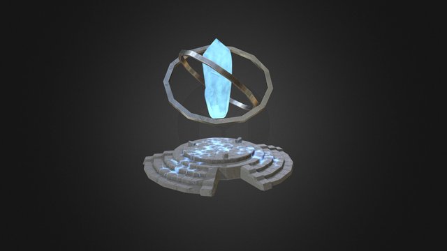Crystal Altar 3D Model
