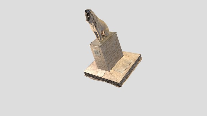 Lion of Piraeus / Ο Λέων του Πειραιά 3D Model