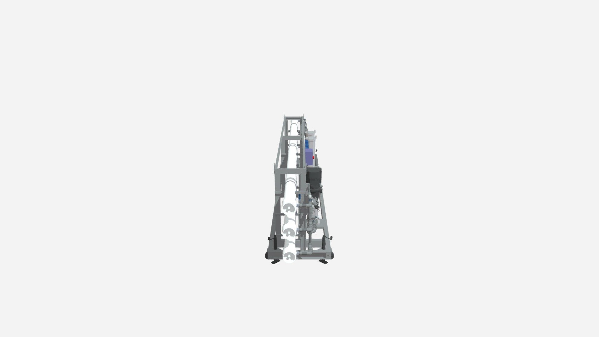 NF Membrane Pilot Testing Unit — Sketchfab embed 3D viewer