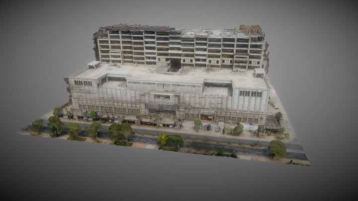 Goldcrest Mall & Residency 3D Model
