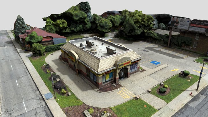 CashMoney that used to be a Taco Bell 3D Model