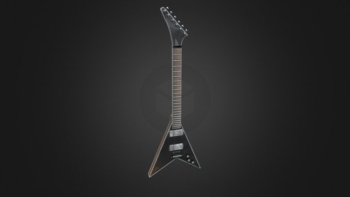 Electric Guitar (King V Inspired)