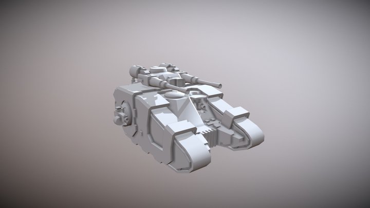 Sicaran battle tank 3D Model