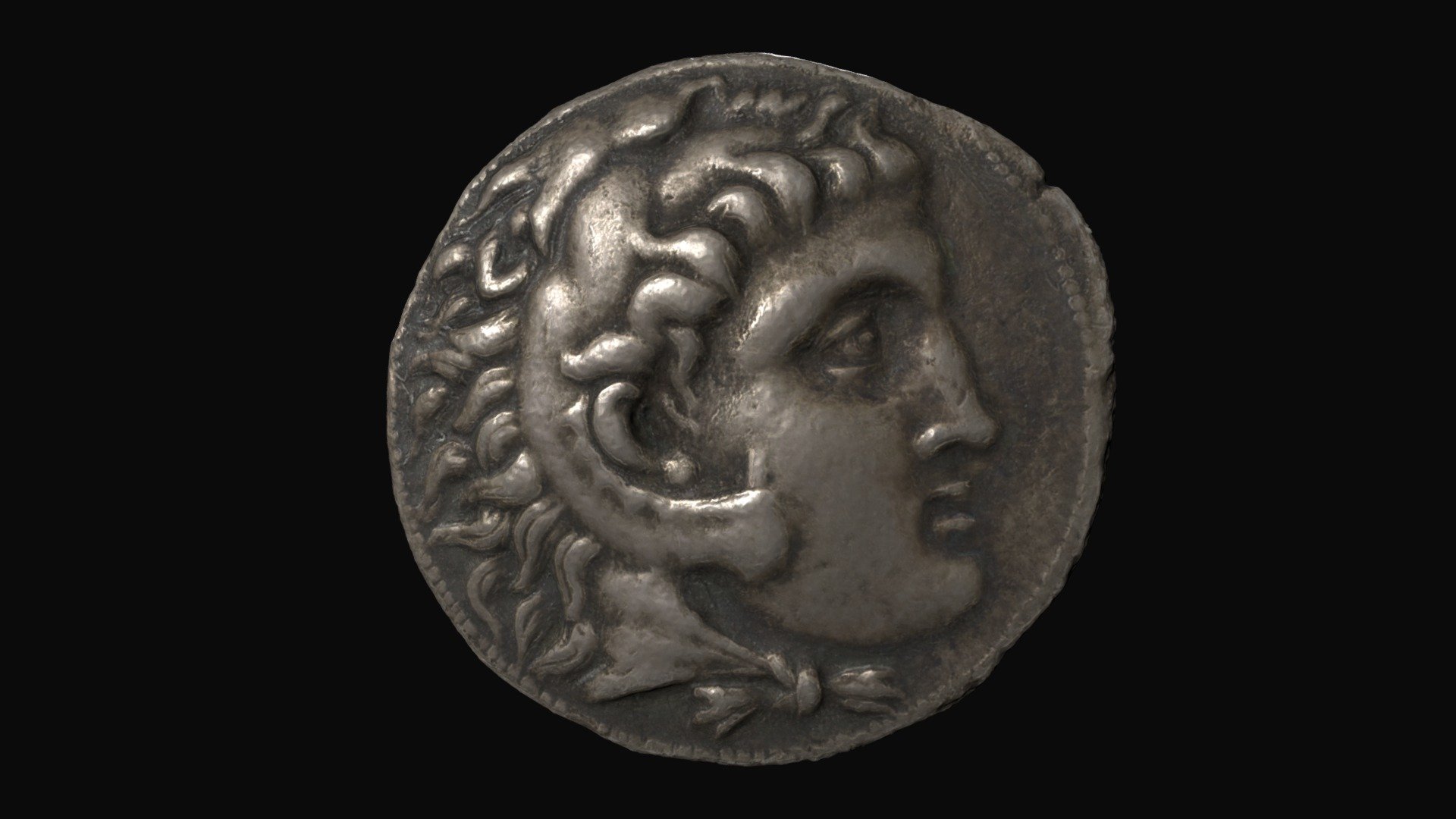 Tetradrachm of Alexander the Great as Herakles