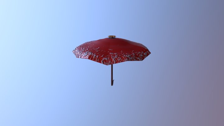 GameOject_Umbrella 3D Model