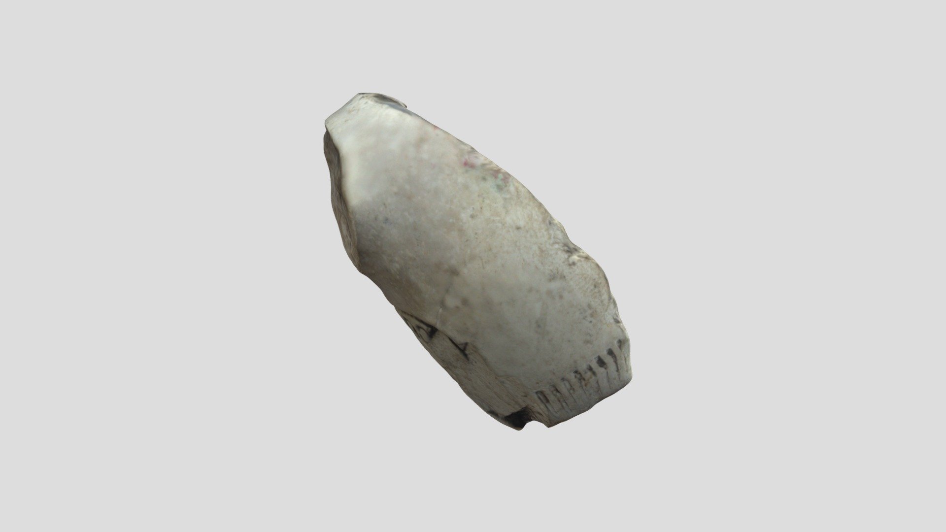 irish clay pipe — Sketchfab embed 3D viewer