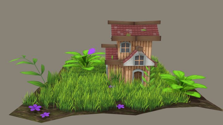 Little_House 3D Model