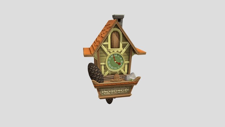 Cuckoo Clock 3D Model