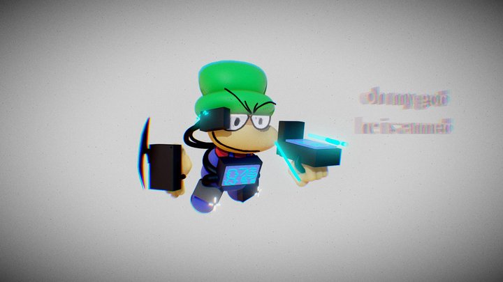 My Bambi Render But Armed 3D Model