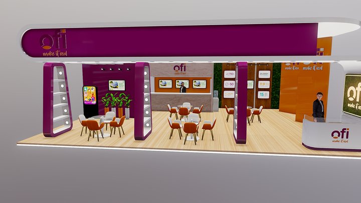 Ofi Ahaar Stall_Blender 3D 3D Model