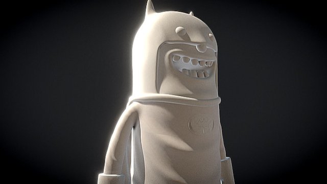 Batman Cartoon Zbrush 3D Model