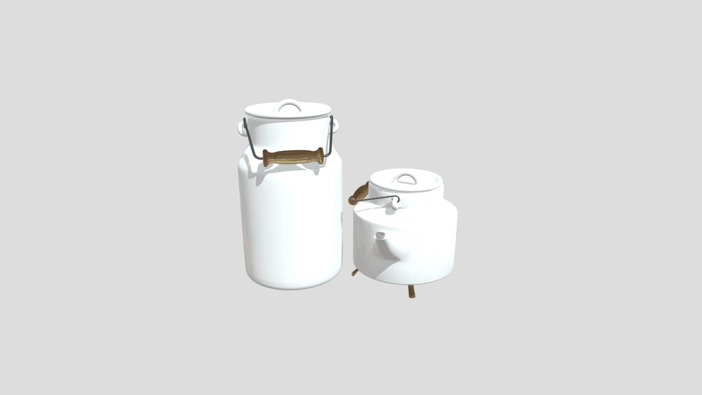 Kitchen Set 03 Containers