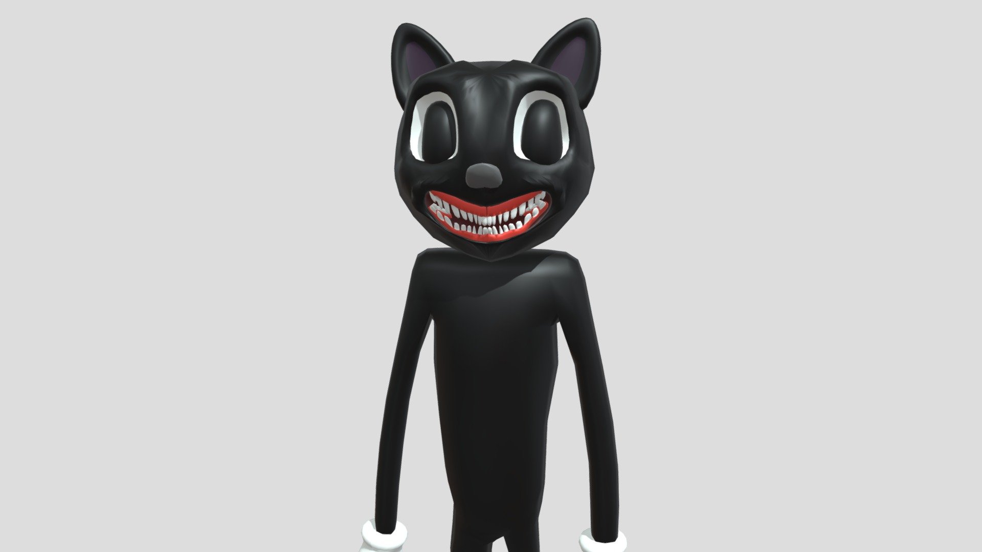 Old Cartoon Cat - Download Free 3D model by Trevor Henderson GMOD