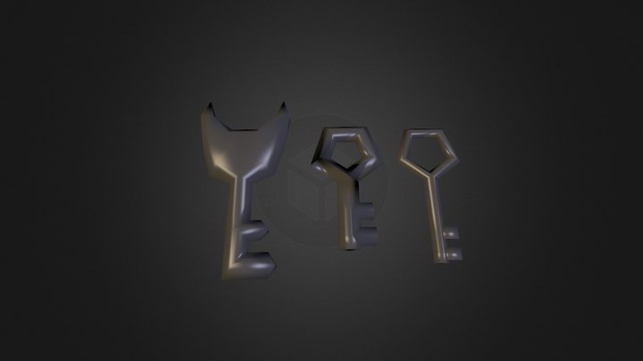 keys 3D Model