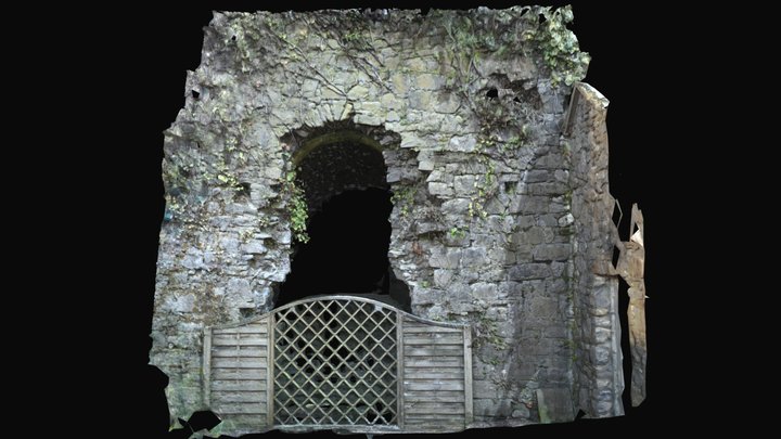 Killeigh Friary Chapter House East Wall 3D Model