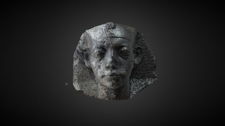 Head of Ammenemes 3D Model