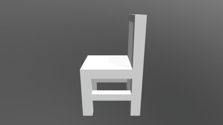 Cadeira (Edit Poly) 3D Model
