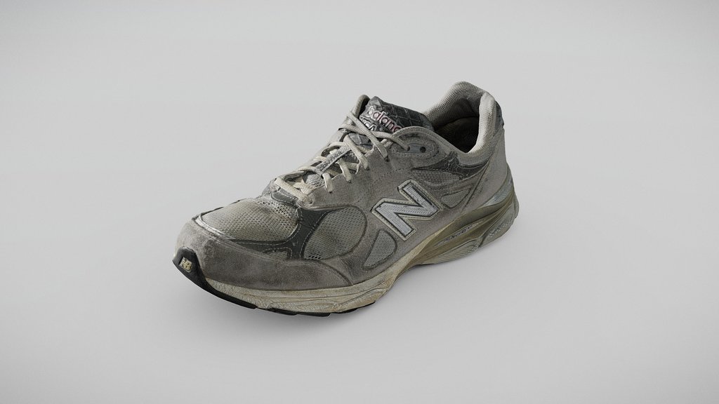 Worn New Balance 990