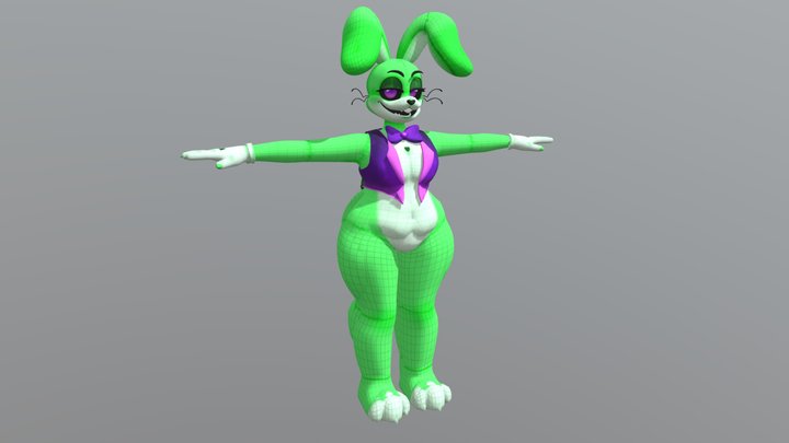 Glitchy (Green) – Modèle 3D gratuit STL