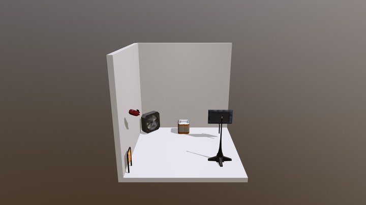 Scifi Props 3D Model