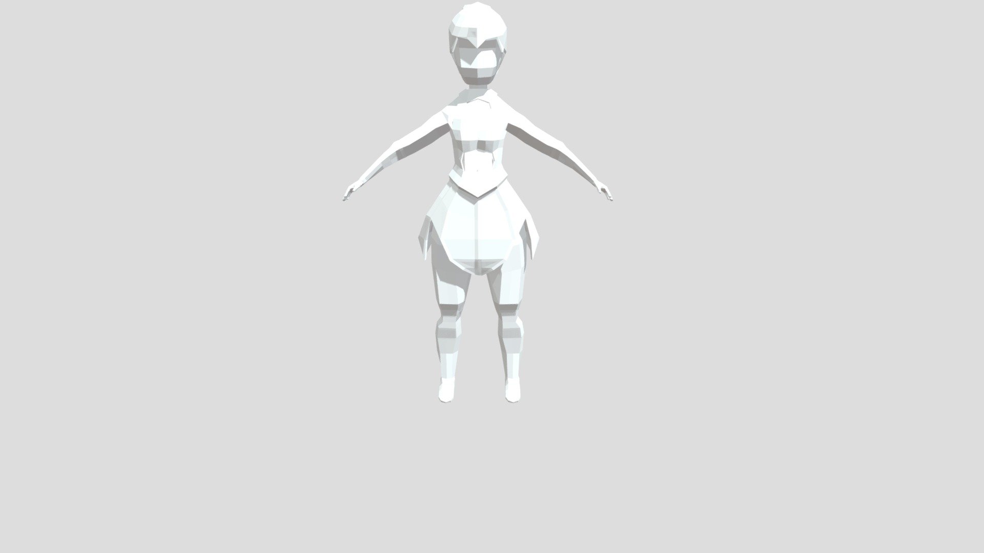 Female Base Character - Download Free 3D model by Breno Antonio Kunsch ...