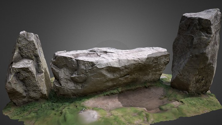 Tomnaverie stone circle, Aberdeenshire, Scotland – Free 3D Model STL