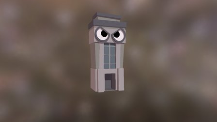 Mini Cog Building 3D Model