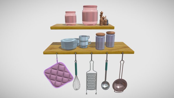 restaurant Prop – Modello 3D gratuito STL