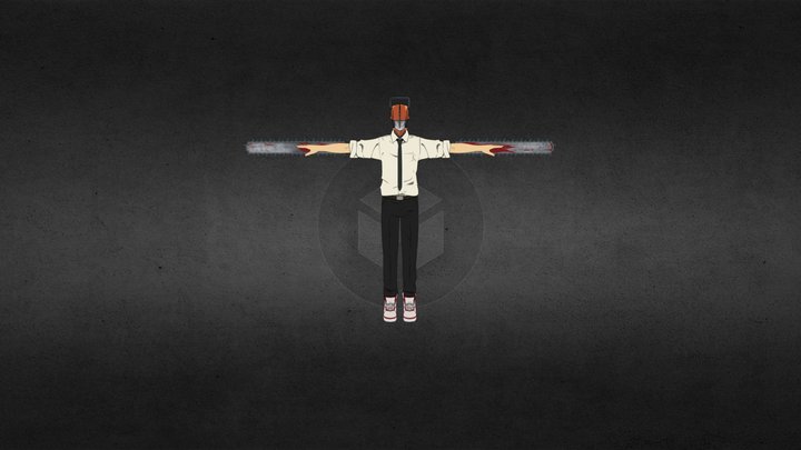 Chainsaw Man : Chainsaw Man 3D Model