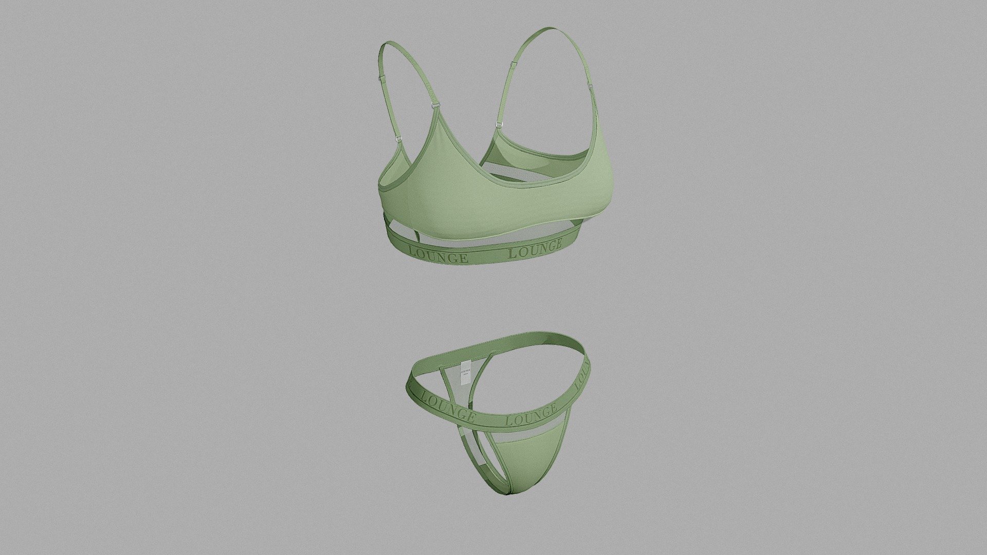 Lounge Underwear (Khaki) 3D model by Bartholomew Koziel (bkoziel