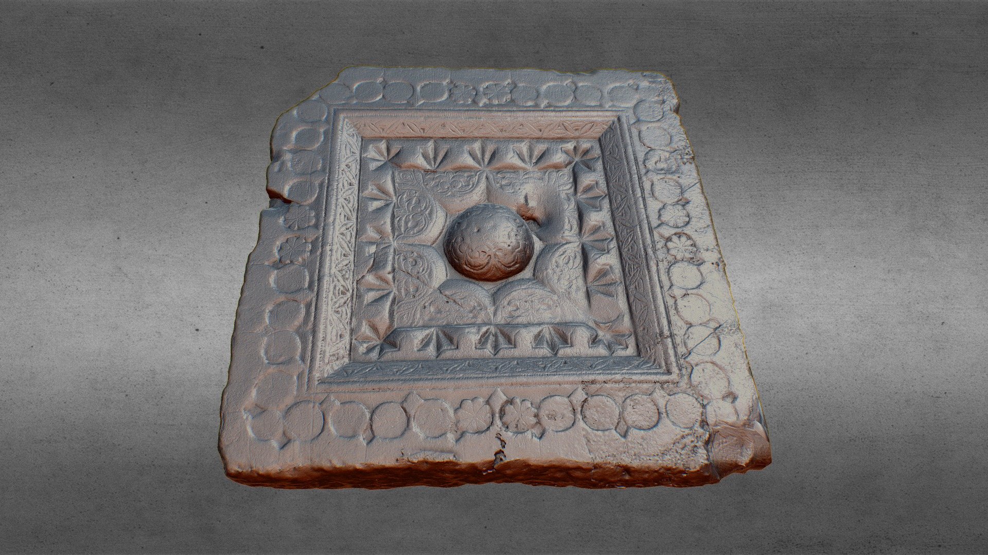 Ancient carved Marble stone (Hagmatāna museum)