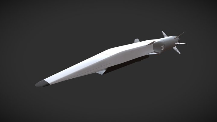 Zircon 3M22 Missile 3D Model