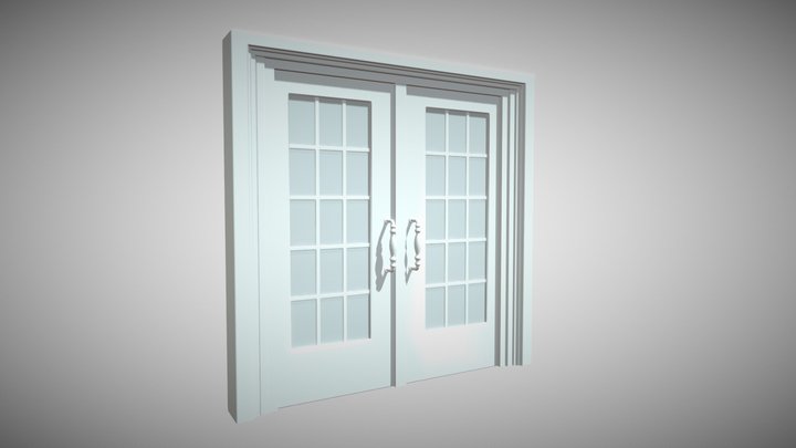 Modern Exterior Door |3D Model | Realistic Door – Free 3D Model STL
