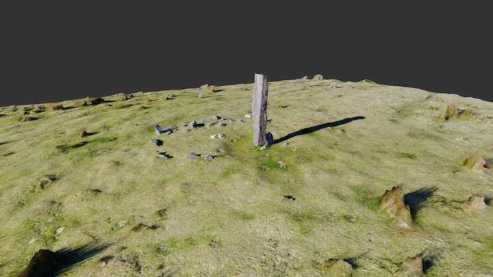 Menhir Eteneta 3D Model